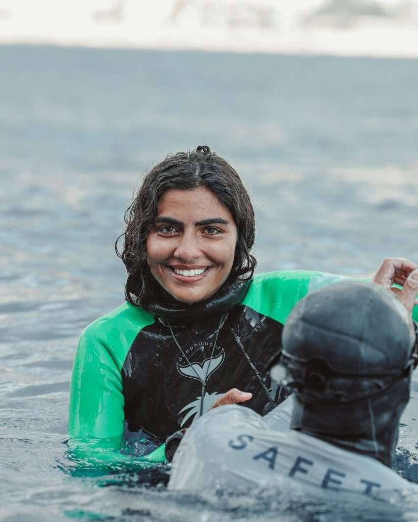 Saudi Shaker Saudi Diver Salma Shaker Stars In A New Documentary