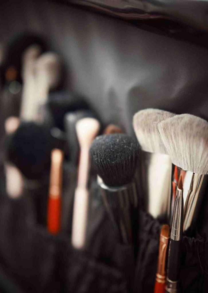 Luxury makeup brushes