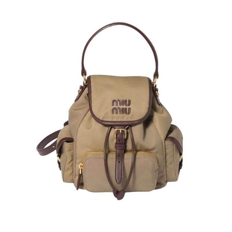 backpack, miu miu