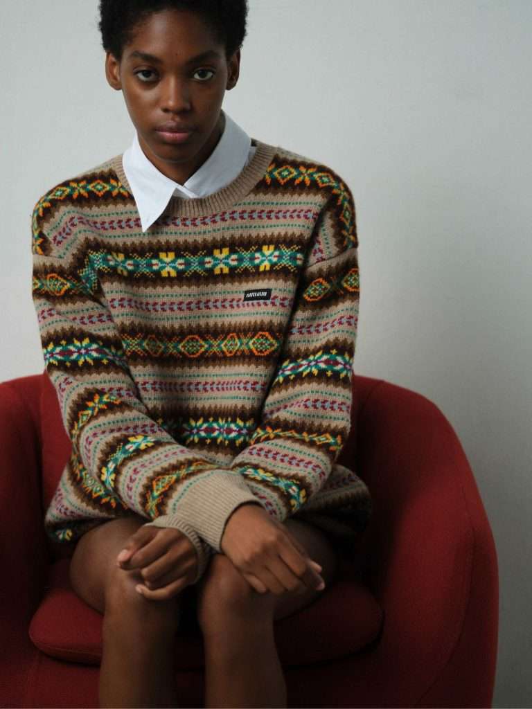 Miu Miu Knitwear, Fair Isle