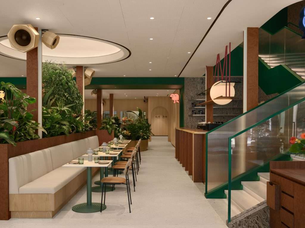 The cafe in Nestt dubai play area